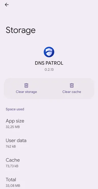 Application storage.